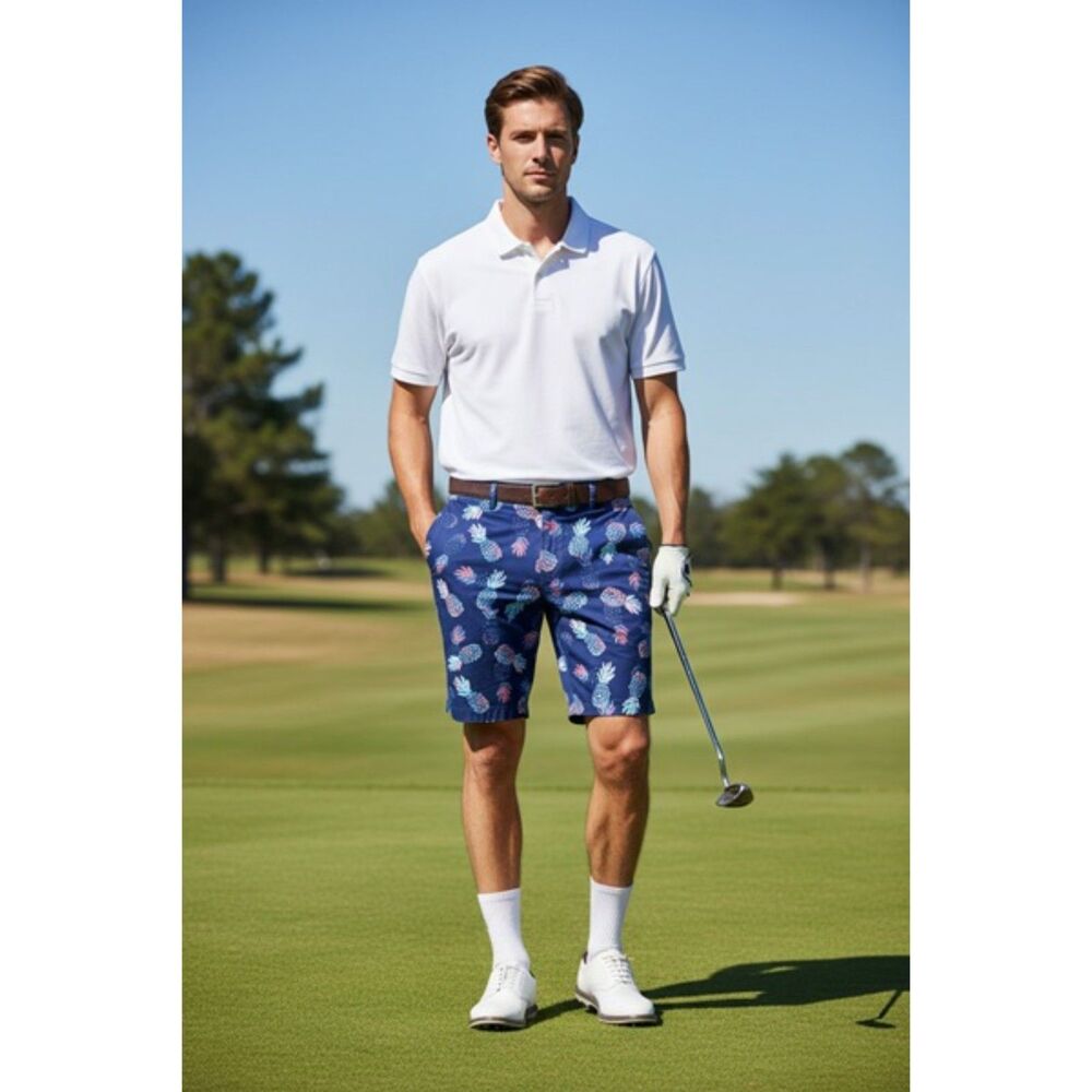 NWT Tommy Bahama Boracay 8" Alotta Colada Bermuda Golf Shorts Size 40